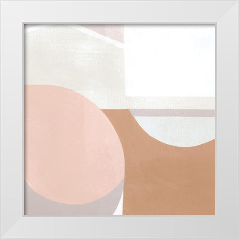 Pastel Eclipse II White Modern Wood Framed Art Print by Popp, Grace