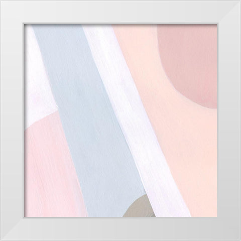 Pooled I White Modern Wood Framed Art Print by Popp, Grace