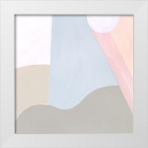 Pooled IV White Modern Wood Framed Art Print by Popp, Grace