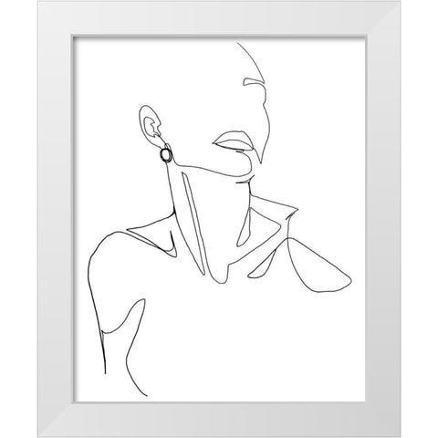 Everlasting Elegance II White Modern Wood Framed Art Print by Popp, Grace
