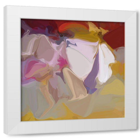 The Discovery I White Modern Wood Framed Art Print by Orlov, Irena