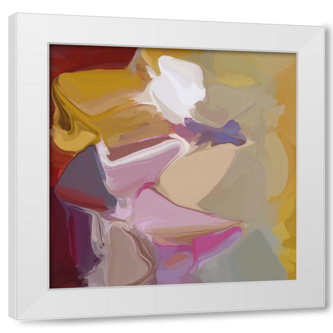 The Discovery II White Modern Wood Framed Art Print by Orlov, Irena