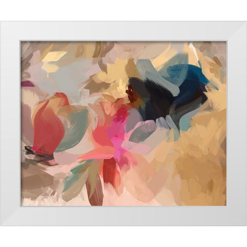 Charming Blend II White Modern Wood Framed Art Print by Orlov, Irena