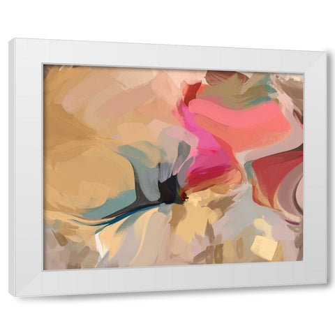 Charming Blend III White Modern Wood Framed Art Print by Orlov, Irena