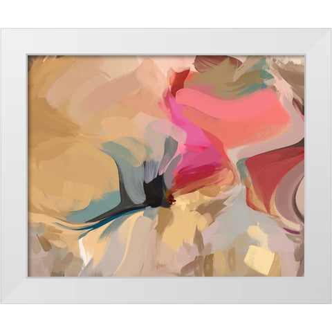 Charming Blend III White Modern Wood Framed Art Print by Orlov, Irena