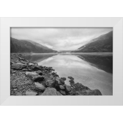 Loch Spirits White Modern Wood Framed Art Print by Dautlich, Nick