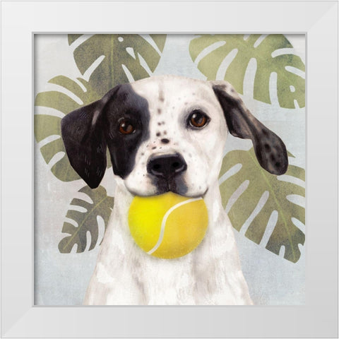 Pet Life IV White Modern Wood Framed Art Print by Borges, Victoria