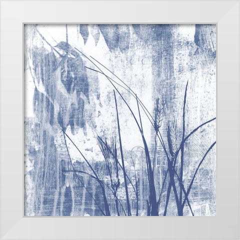 Indigo Exposure I White Modern Wood Framed Art Print by Goldberger, Jennifer