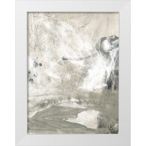 Stonewash I White Modern Wood Framed Art Print by Vess, June Erica