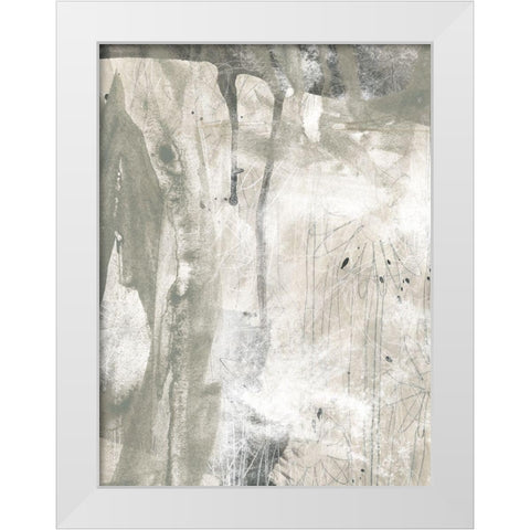 Stonewash II White Modern Wood Framed Art Print by Vess, June Erica