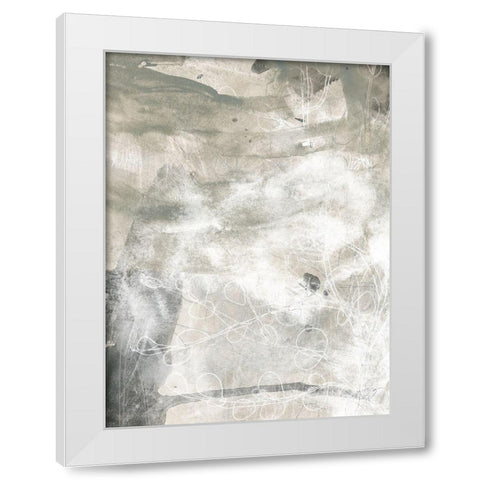 Stonewash IV White Modern Wood Framed Art Print by Vess, June Erica