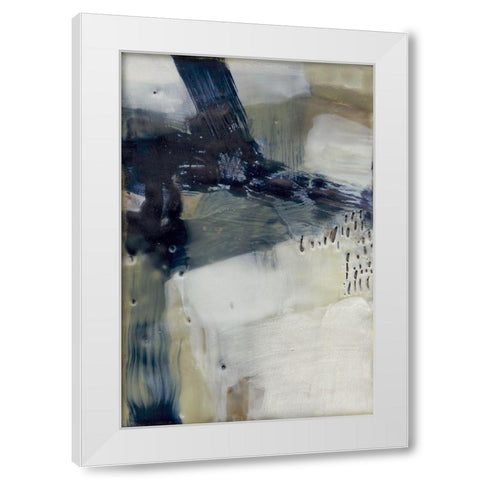Gage IV White Modern Wood Framed Art Print by Jachimiec, Sue