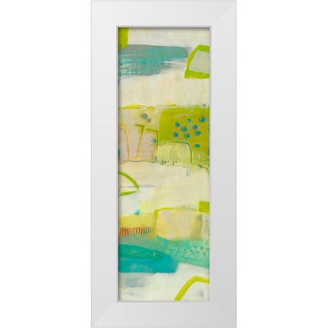 Abroad I White Modern Wood Framed Art Print by Jachimiec, Sue
