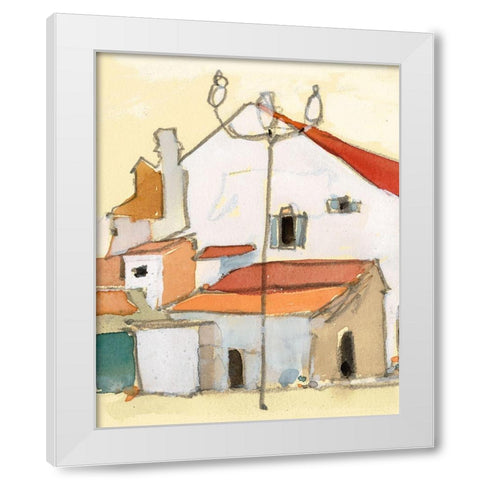Frigiliana, Spain II White Modern Wood Framed Art Print by Dixon, Samuel