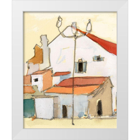 Frigiliana, Spain II White Modern Wood Framed Art Print by Dixon, Samuel
