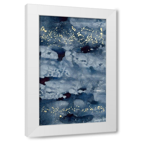 Spindrift II White Modern Wood Framed Art Print by Binder, Vanessa