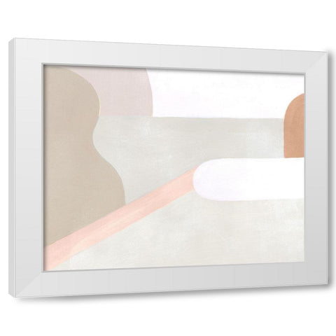 Light Landscape I White Modern Wood Framed Art Print by Popp, Grace