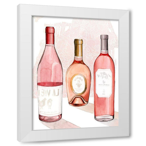 RosÃ© Summer II White Modern Wood Framed Art Print by Popp, Grace