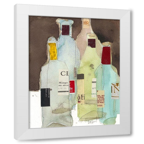 Wines and Spirits III White Modern Wood Framed Art Print by Dixon, Samuel