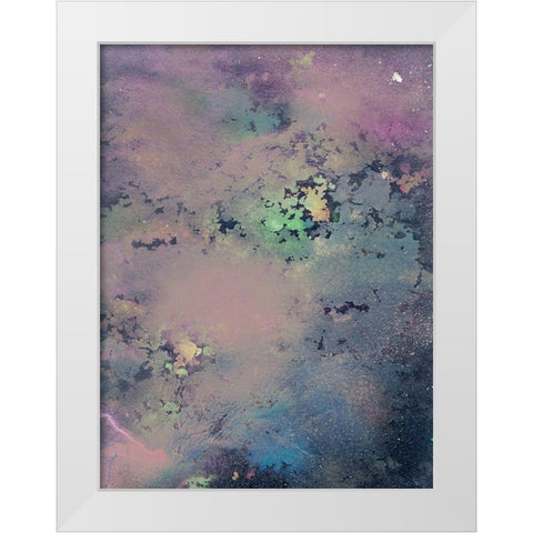 Cosmic Unicorn I White Modern Wood Framed Art Print by Ilosky, Pam