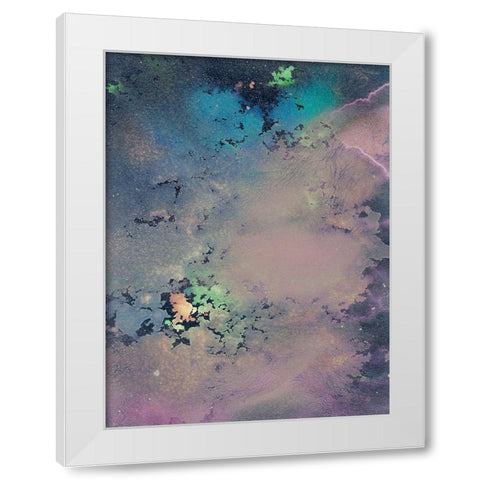 Cosmic Unicorn II White Modern Wood Framed Art Print by Ilosky, Pam