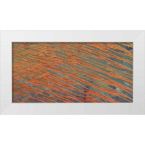 Desert Patterns II White Modern Wood Framed Art Print by Ludwig, Alicia