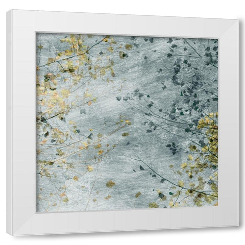 Seasonal Transition IV White Modern Wood Framed Art Print by Chandler, Sharon