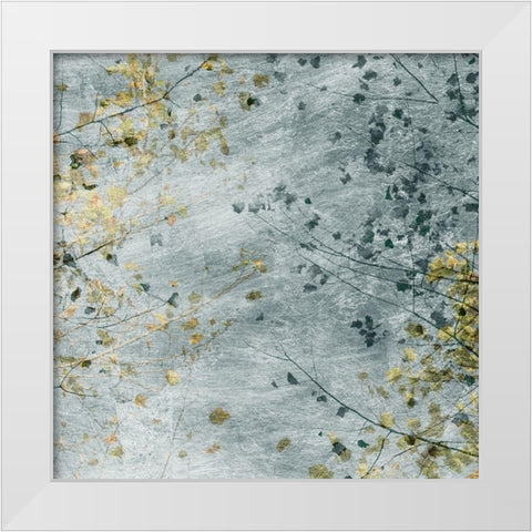 Seasonal Transition IV White Modern Wood Framed Art Print by Chandler, Sharon
