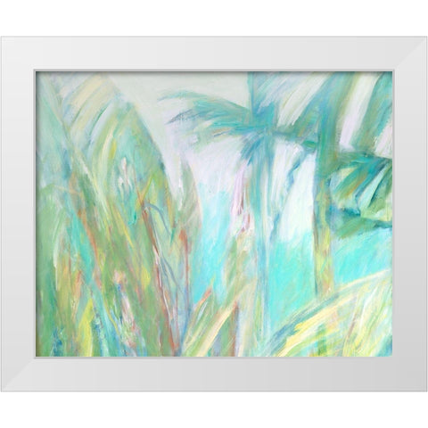 Trade Winds Diptych I White Modern Wood Framed Art Print by Wilkins, Suzanne