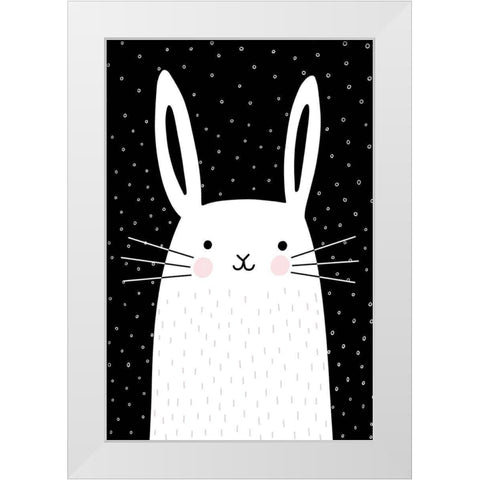 Custom Mix and Match Animal V White Modern Wood Framed Art Print by Borges, Victoria