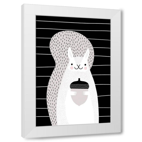 Custom Mix and Match Animal X White Modern Wood Framed Art Print by Borges, Victoria