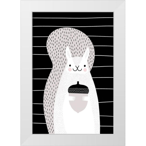 Custom Mix and Match Animal X White Modern Wood Framed Art Print by Borges, Victoria