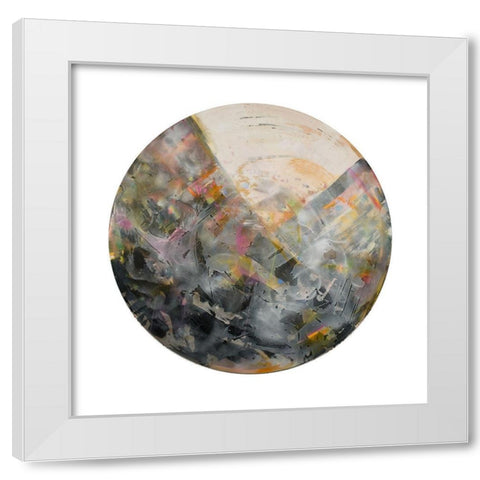 Galileos Assistant I White Modern Wood Framed Art Print by Bellissimo Art