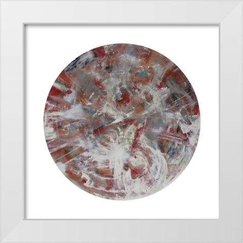 Galileos Assistant XII White Modern Wood Framed Art Print by Bellissimo Art