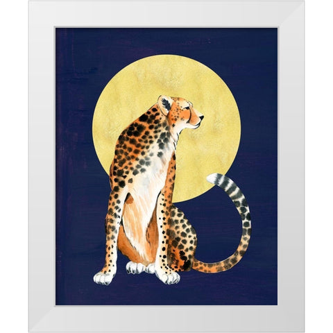 Queen of the Jungle II White Modern Wood Framed Art Print by Popp, Grace