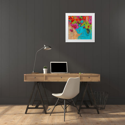 Year of the Dragon II White Modern Wood Framed Art Print by Bothne, Janet