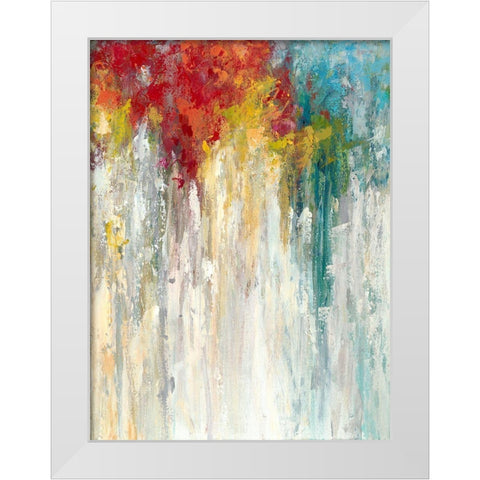 Unbound I White Modern Wood Framed Art Print by Bothne, Janet