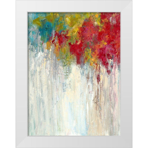 Unbound II White Modern Wood Framed Art Print by Bothne, Janet