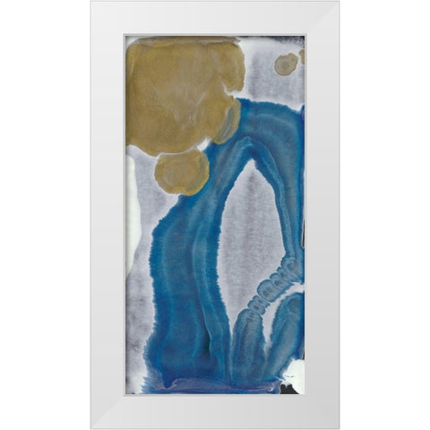 Invulnerable II White Modern Wood Framed Art Print by Bramma, Lila