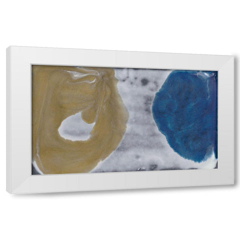 Invulnerable III White Modern Wood Framed Art Print by Bramma, Lila