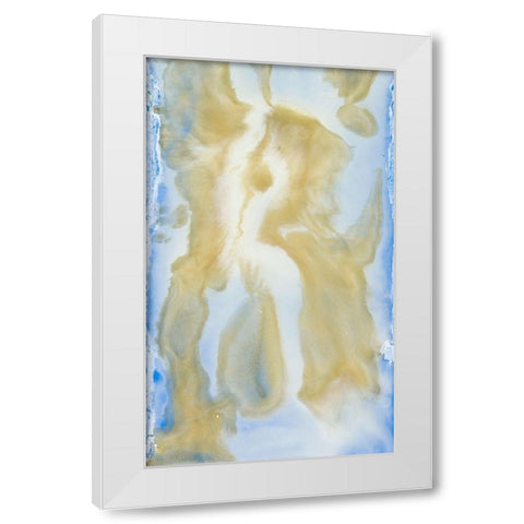 Meeting Light IV White Modern Wood Framed Art Print by Bramma, Lila