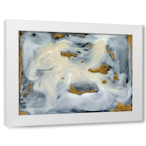 Power of Life I White Modern Wood Framed Art Print by Bramma, Lila