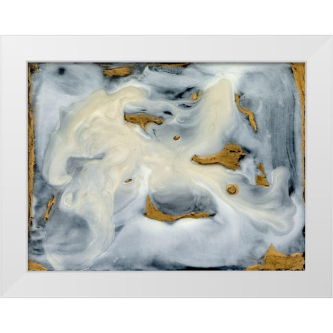 Power of Life I White Modern Wood Framed Art Print by Bramma, Lila