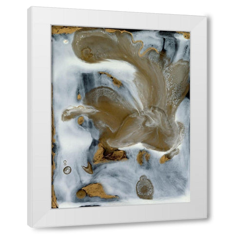 Power of Life II White Modern Wood Framed Art Print by Bramma, Lila