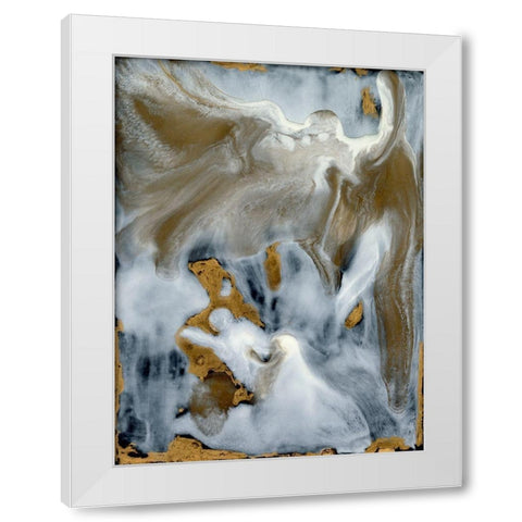 Power of Life III White Modern Wood Framed Art Print by Bramma, Lila