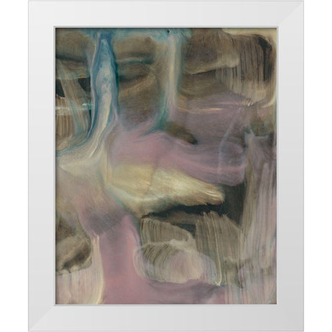 Mysterious Ascension I White Modern Wood Framed Art Print by Bramma, Lila
