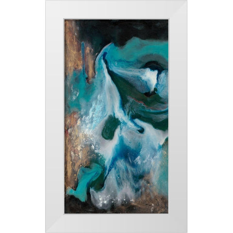 In the Light of Liberation I White Modern Wood Framed Art Print by Bramma, Lila