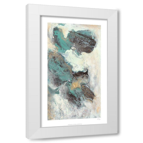 Dancing with Love II White Modern Wood Framed Art Print by Bramma, Lila