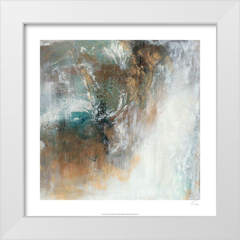 From the Other Dimension II White Modern Wood Framed Art Print by Bramma, Lila
