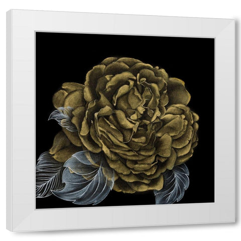 River Roses II White Modern Wood Framed Art Print by Liama, Lily